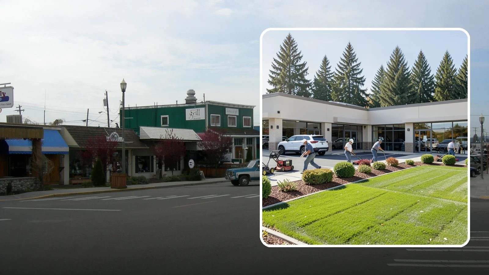 Retail Landscape Maintenance in Stanwood, Snohomish County, WA - Storefront and shopping-center grounds care that keeps retail properties inviting, clean, and traffic-ready for shoppers.