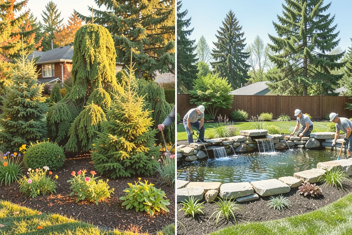 Retail Landscape Maintenance in Stanwood, Snohomish County, WA - Evaluate the center's entrances, islands, and pedestrian routes