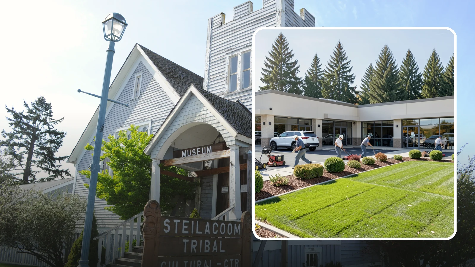 Retail Landscape Maintenance in Steilacoom, Pierce County, WA - Storefront and shopping-center grounds care that keeps retail properties inviting, clean, and traffic-ready for shoppers.