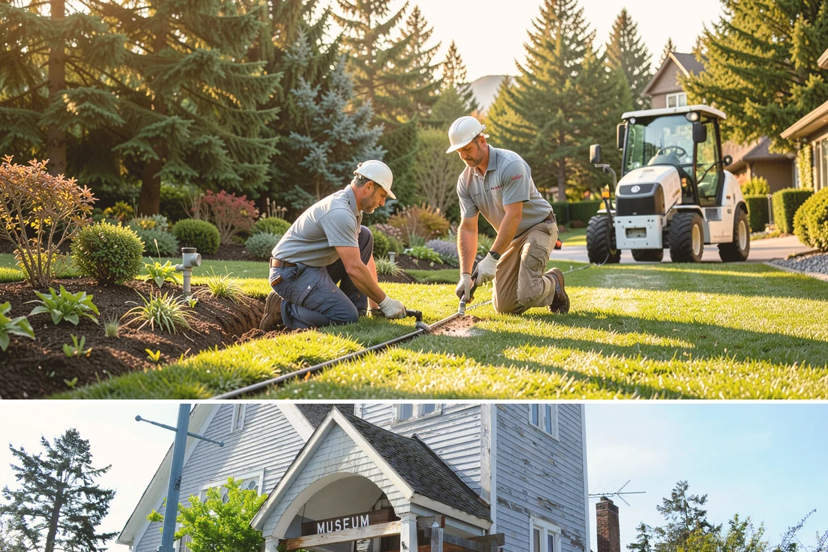Retail Landscape Maintenance in Steilacoom, Pierce County, WA - Maintained year-round, with heavier bed and turf work in the growing season and winter emphasis on leaf removal, moss, and safe...