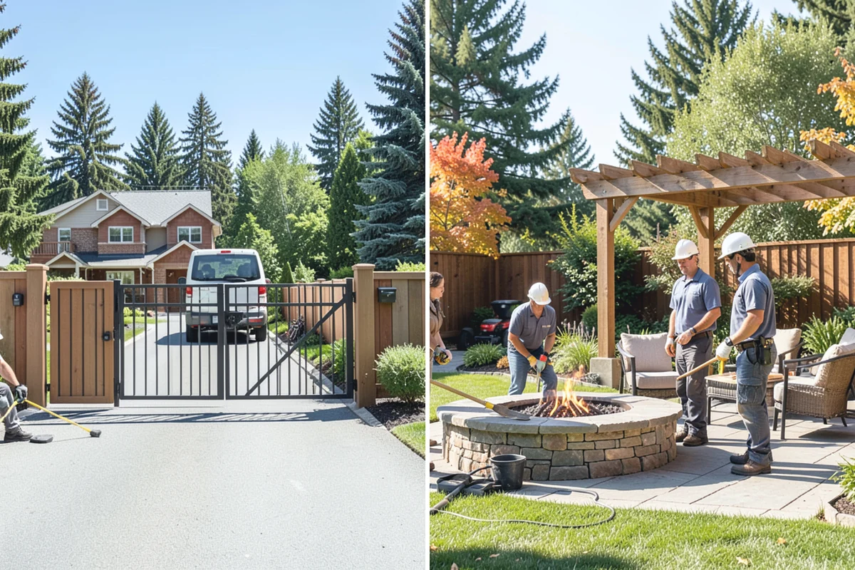 Retail Landscape Maintenance in Sumner, Pierce County, WA - Evaluate the center's entrances, islands, and pedestrian routes
