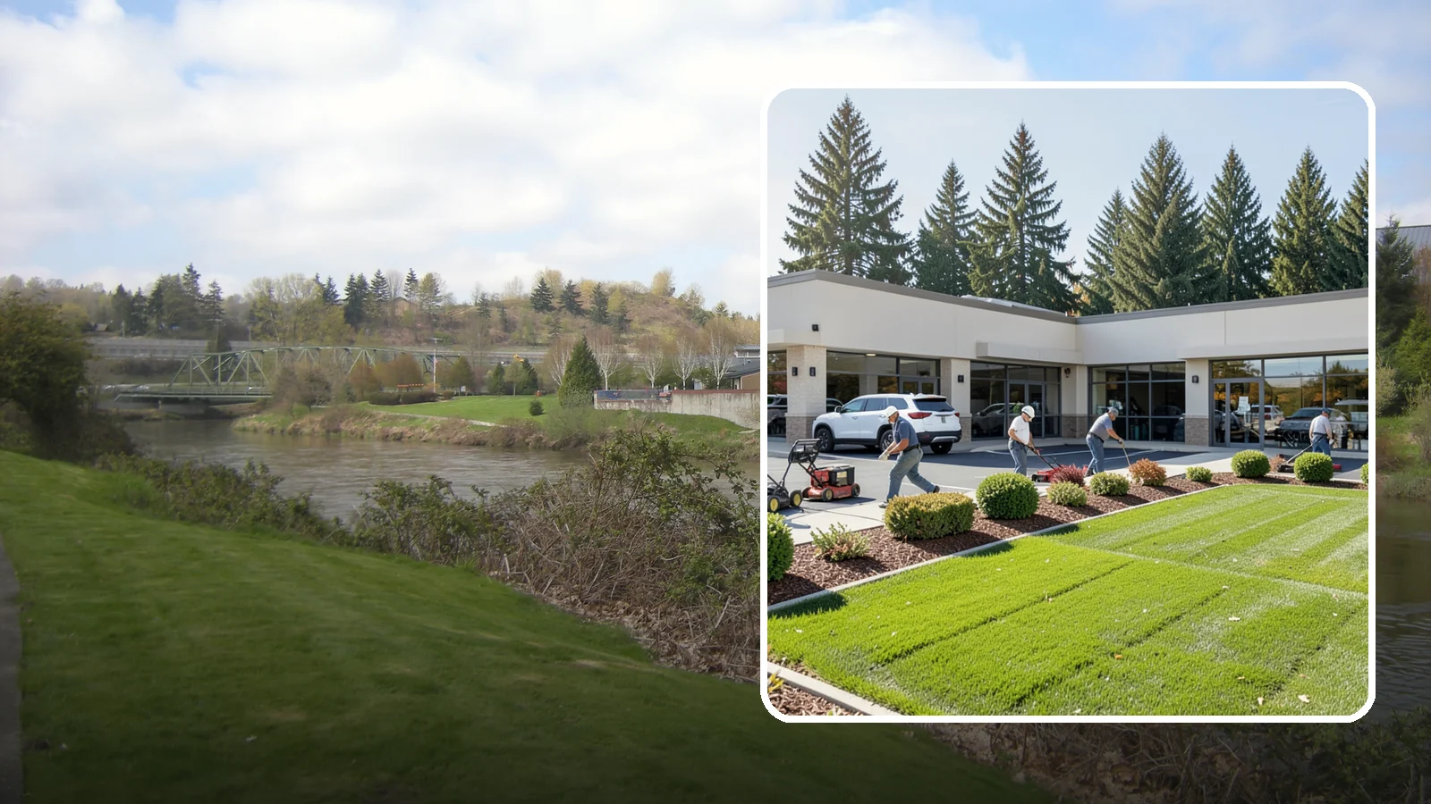 Retail Landscape Maintenance in Tukwila, King County, WA - Storefront and shopping-center grounds care that keeps retail properties inviting, clean, and traffic-ready for shoppers.