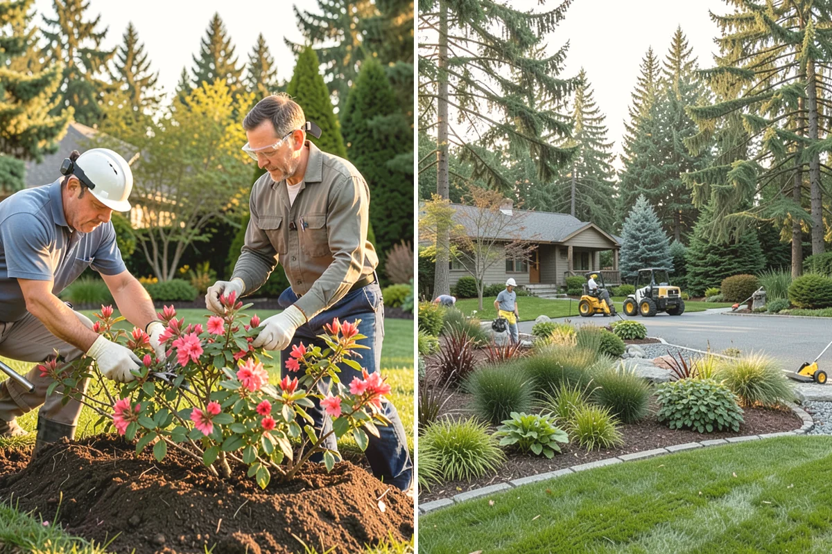 Retail Landscape Maintenance in Tukwila, King County, WA - Evaluate the center's entrances, islands, and pedestrian routes