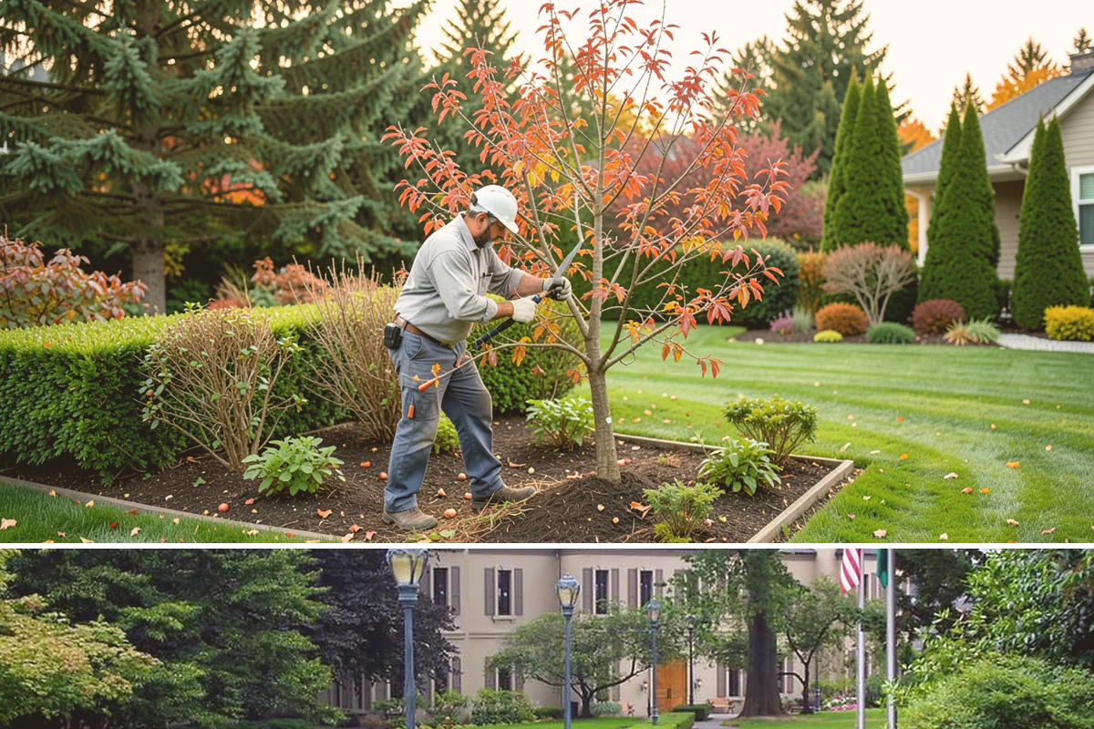 Retail Landscape Maintenance in Woodinville, King County, WA - Maintained year-round, with heavier bed and turf work in the growing season and winter emphasis on leaf removal, moss, and safe...