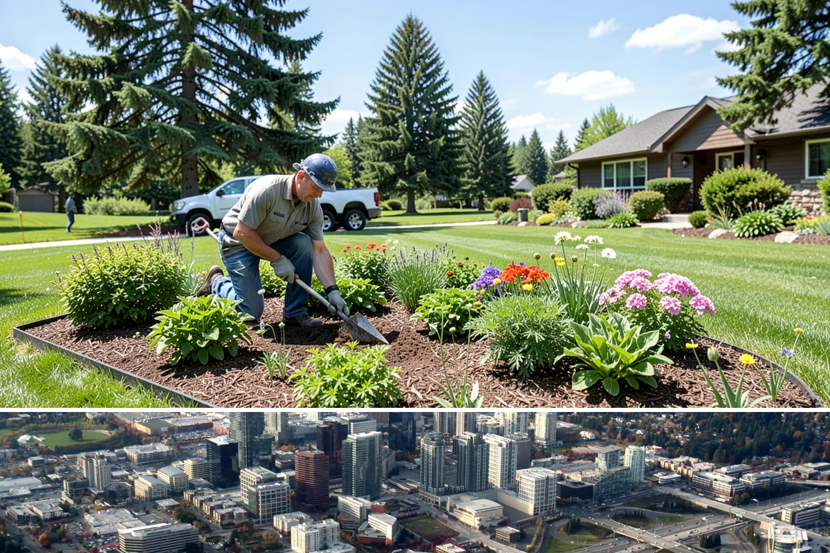 Retaining Wall Installation in Bellevue, King County, WA - Best built spring through fall.