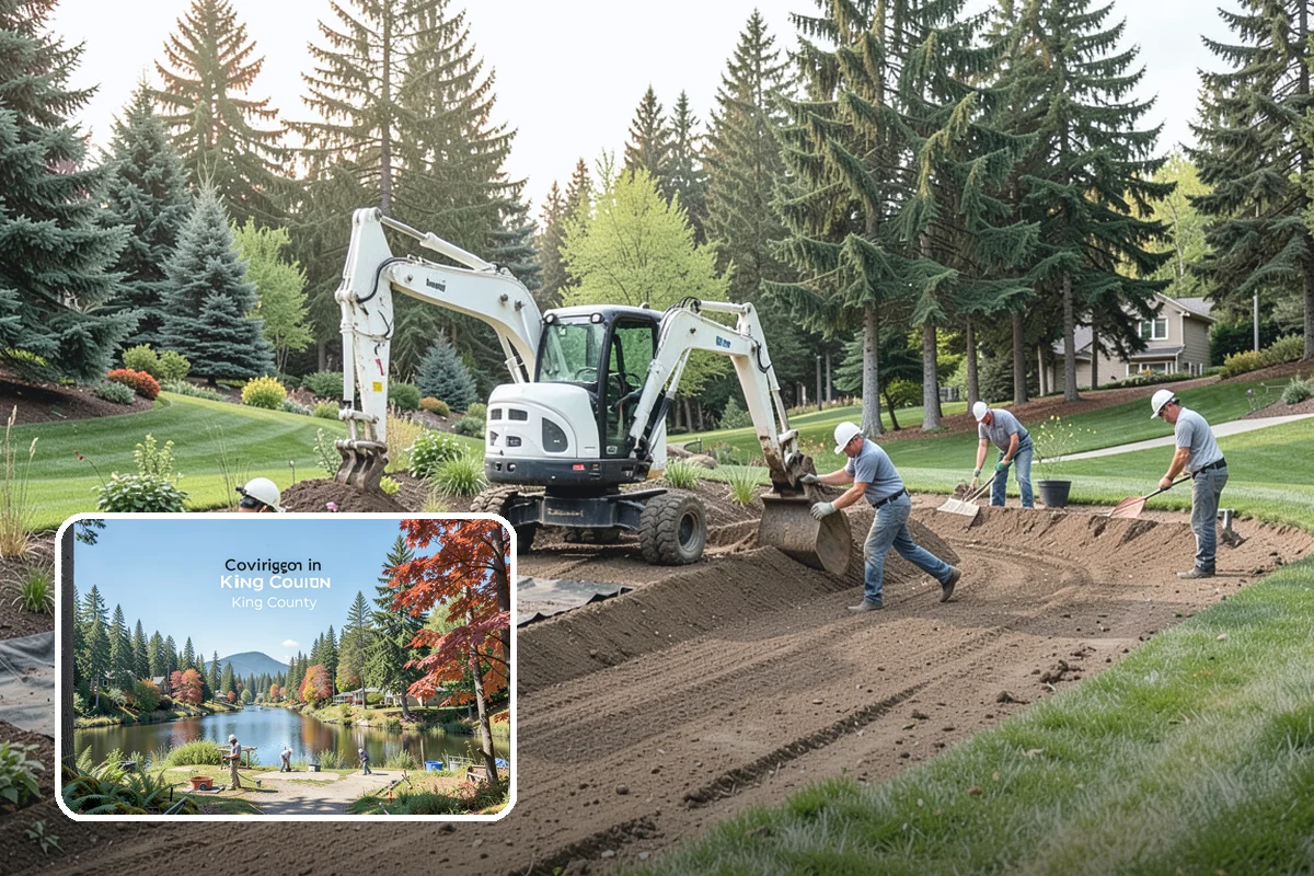 Retaining Wall Installation in Covington, King County, WA - Holds slopes and creates level space