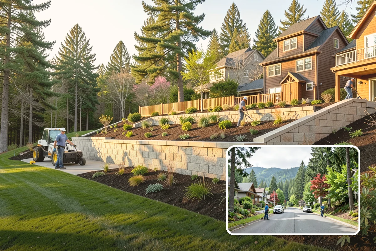 Retaining Wall Installation in Darrington, Snohomish County, WA - Holds slopes and creates level space