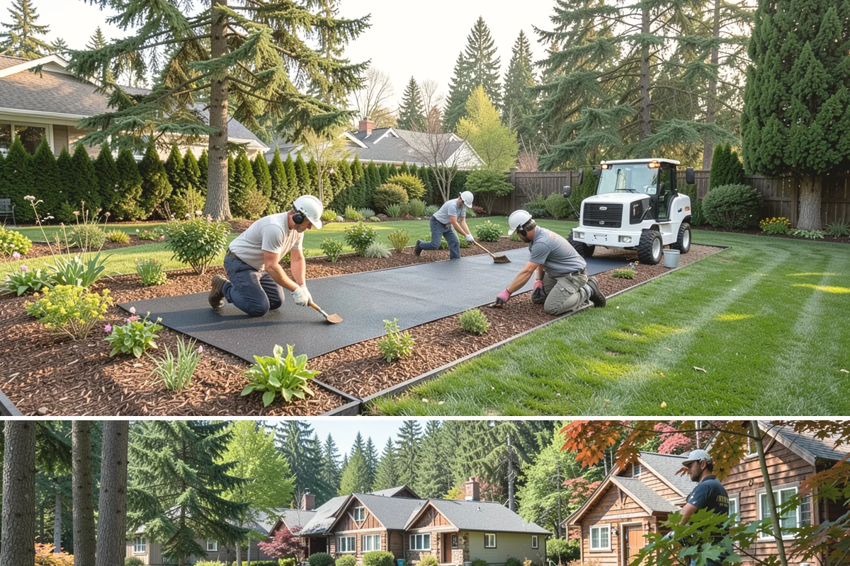 Retaining Wall Installation in Edgewood, Pierce County, WA - Best built spring through fall.