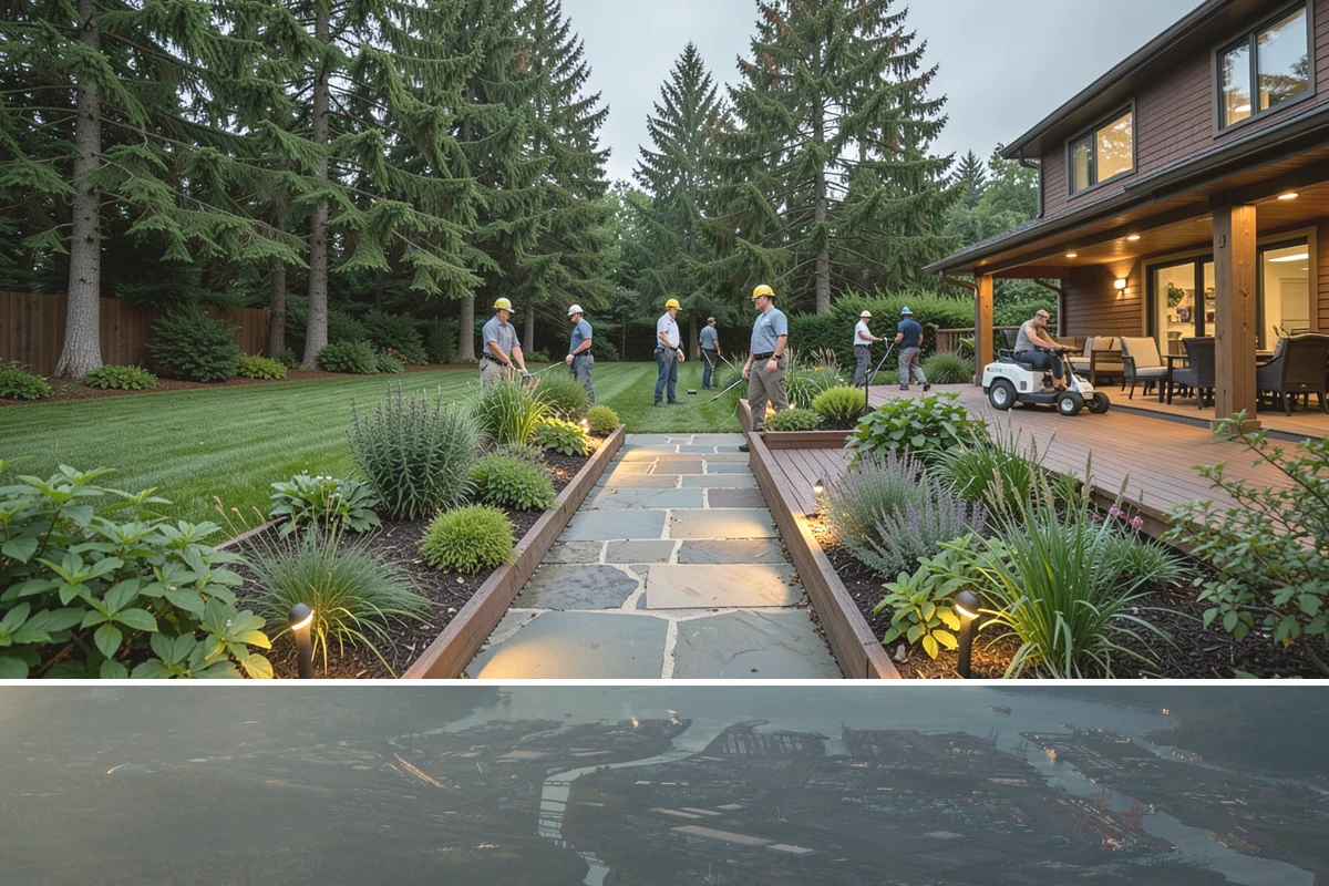 Retaining Wall Installation in Fife, Pierce County, WA - Best built spring through fall.
