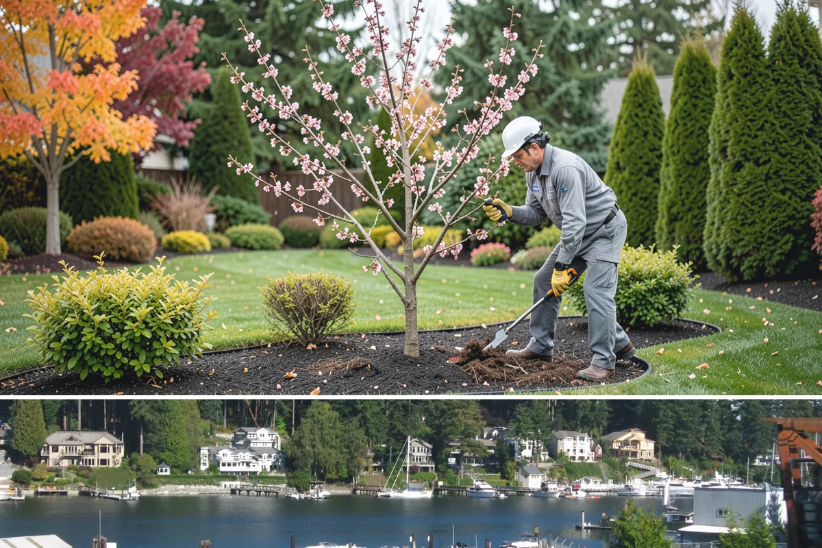 Retaining Wall Installation in Gig Harbor, Pierce County, WA - Best built spring through fall.
