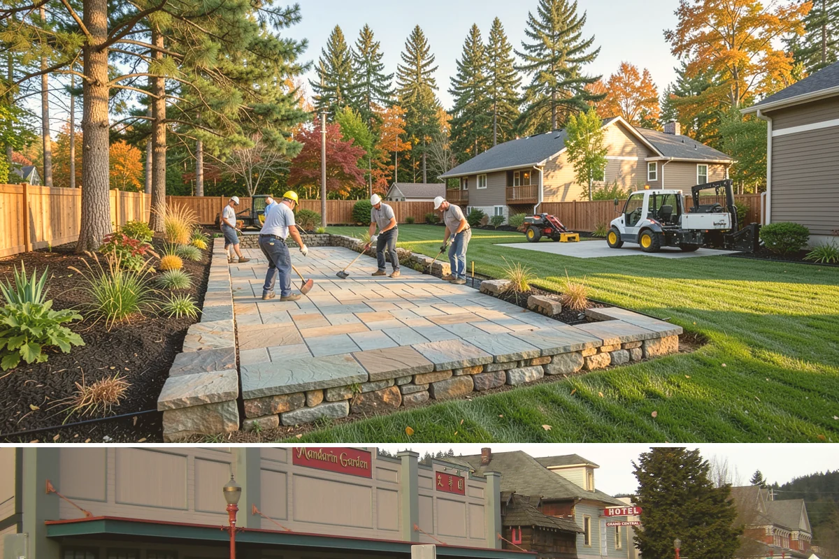 Retaining Wall Installation in Issaquah, King County, WA - Best built spring through fall.
