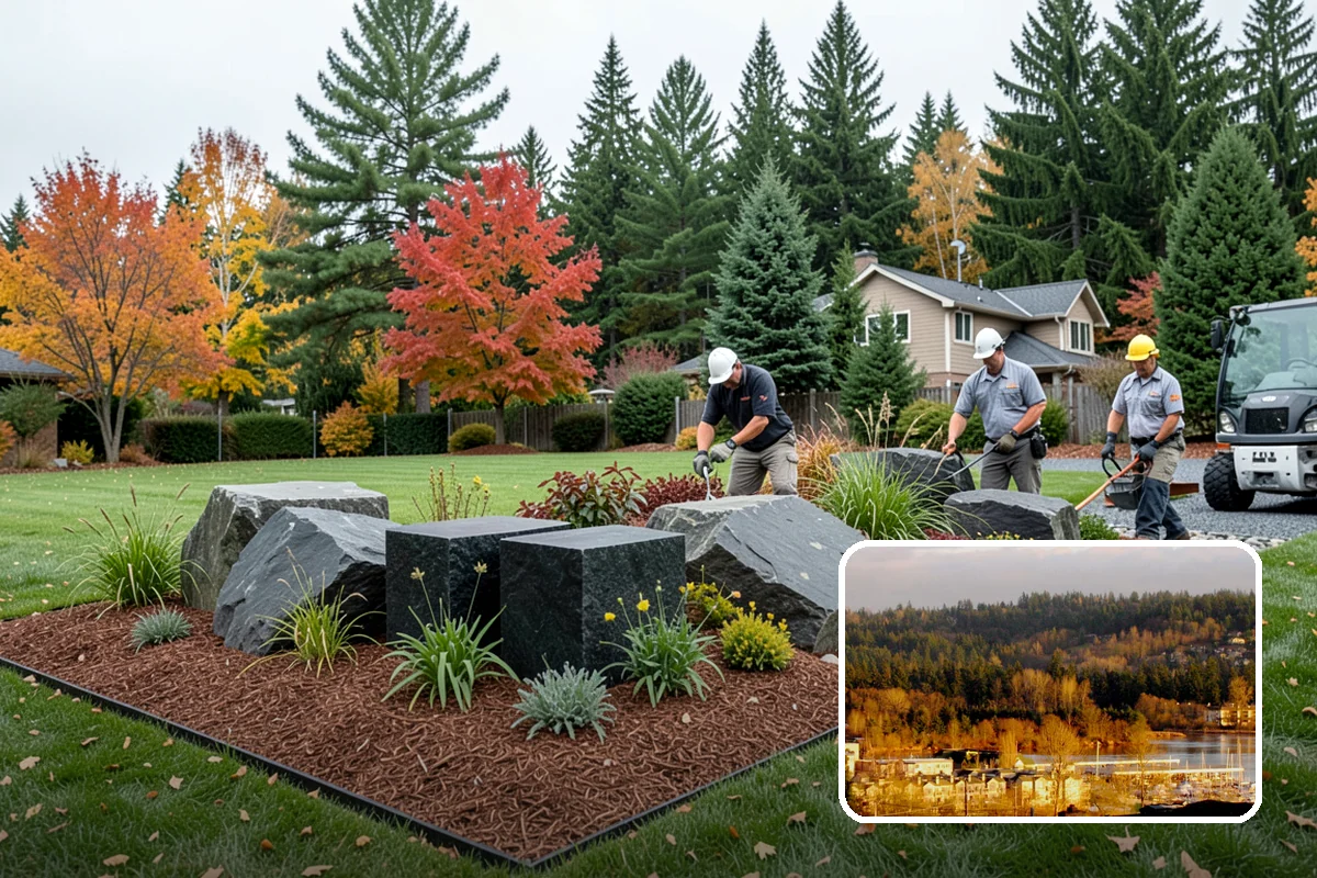 Retaining Wall Installation in Kenmore, King County, WA - Holds slopes and creates level space