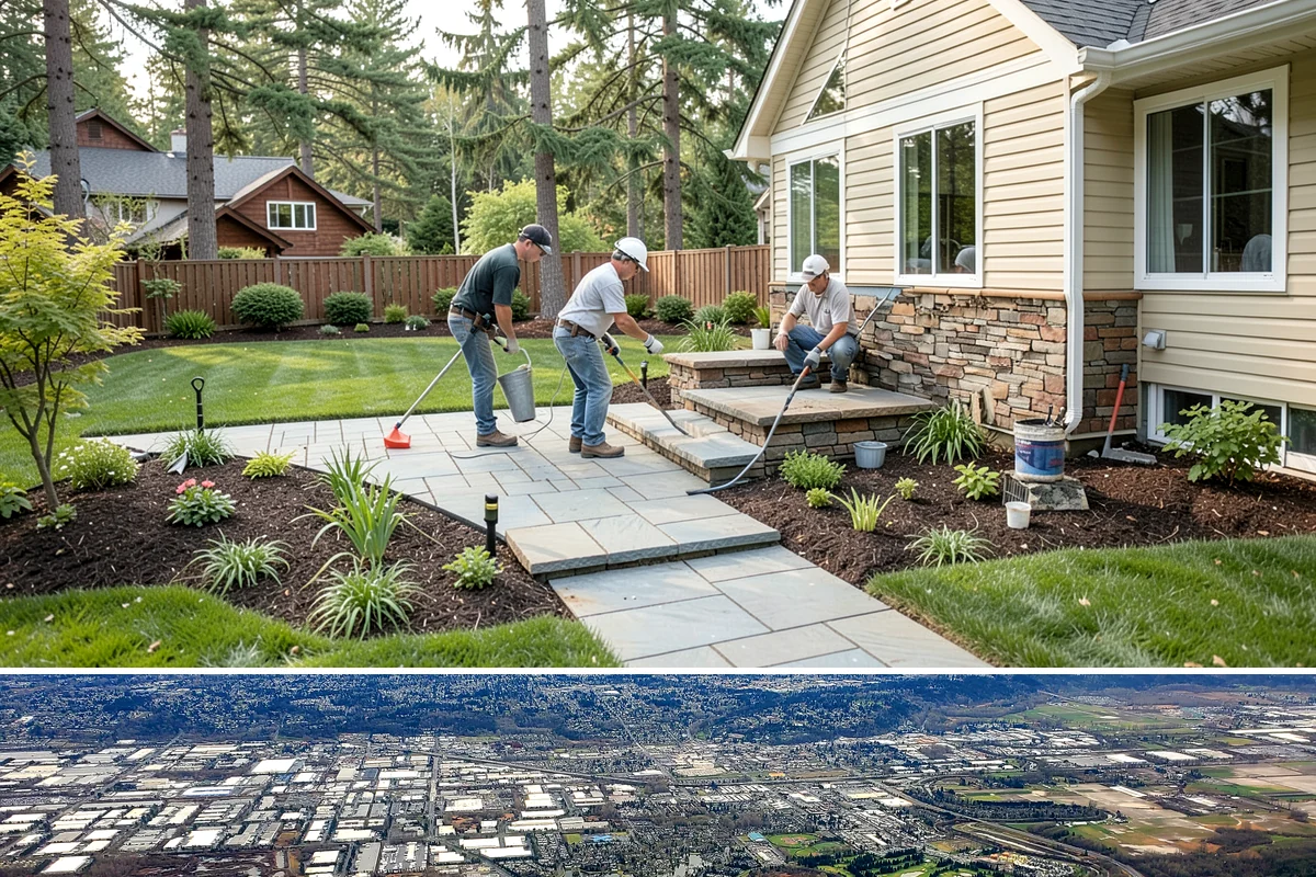 Retaining Wall Installation in Kent, King County, WA - Best built spring through fall.