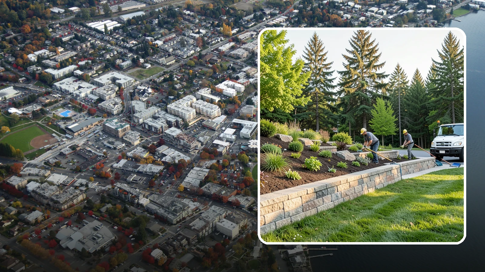 Retaining Wall Installation in Kirkland, King County, WA - Engineered retaining walls that hold back slopes, create level space, and control erosion for good.