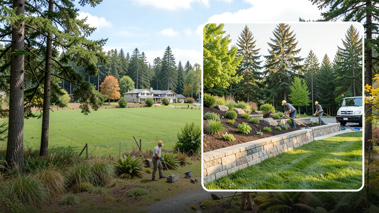 Retaining Wall Installation in Lyman, Skagit County, WA - Engineered retaining walls that hold back slopes, create level space, and control erosion for good.