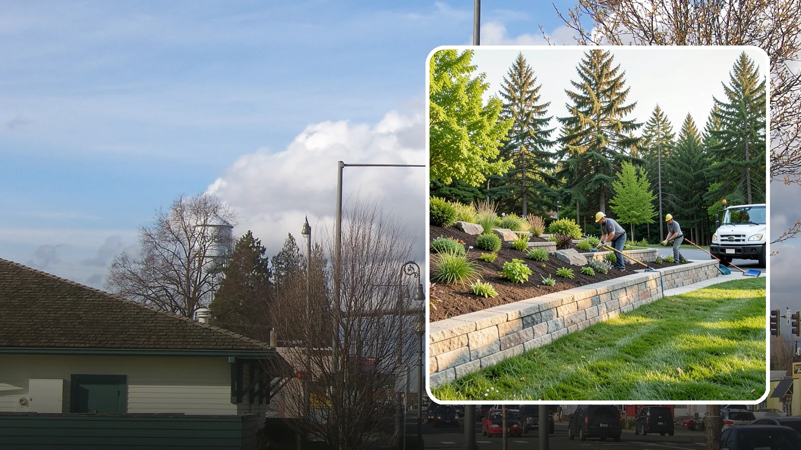 Retaining Wall Installation in Marysville, Snohomish County, WA - Engineered retaining walls that hold back slopes, create level space, and control erosion for good.