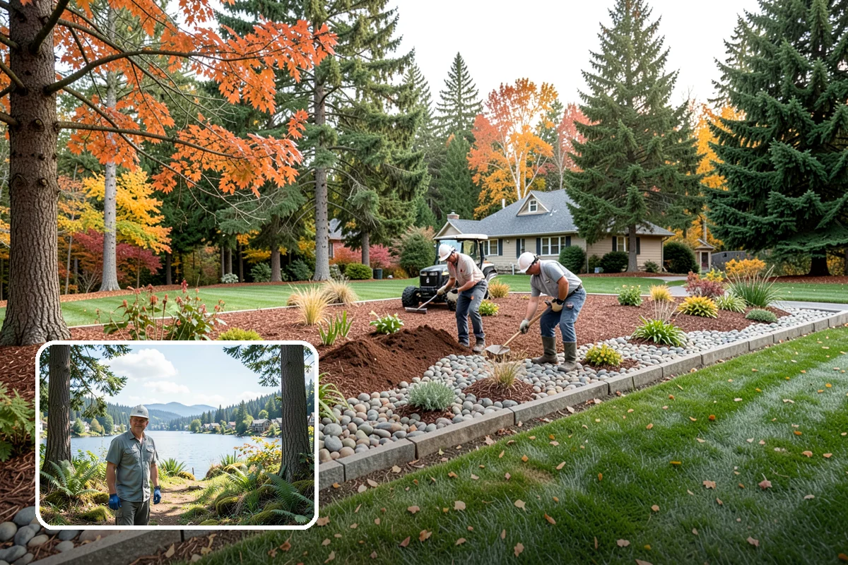 Retaining Wall Installation in Milton, King County, WA - Holds slopes and creates level space
