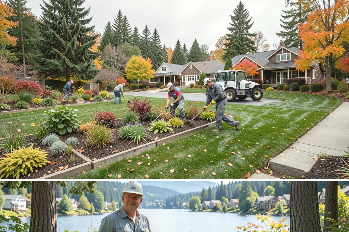 Retaining Wall Installation in Milton, King County, WA - Best built spring through fall.