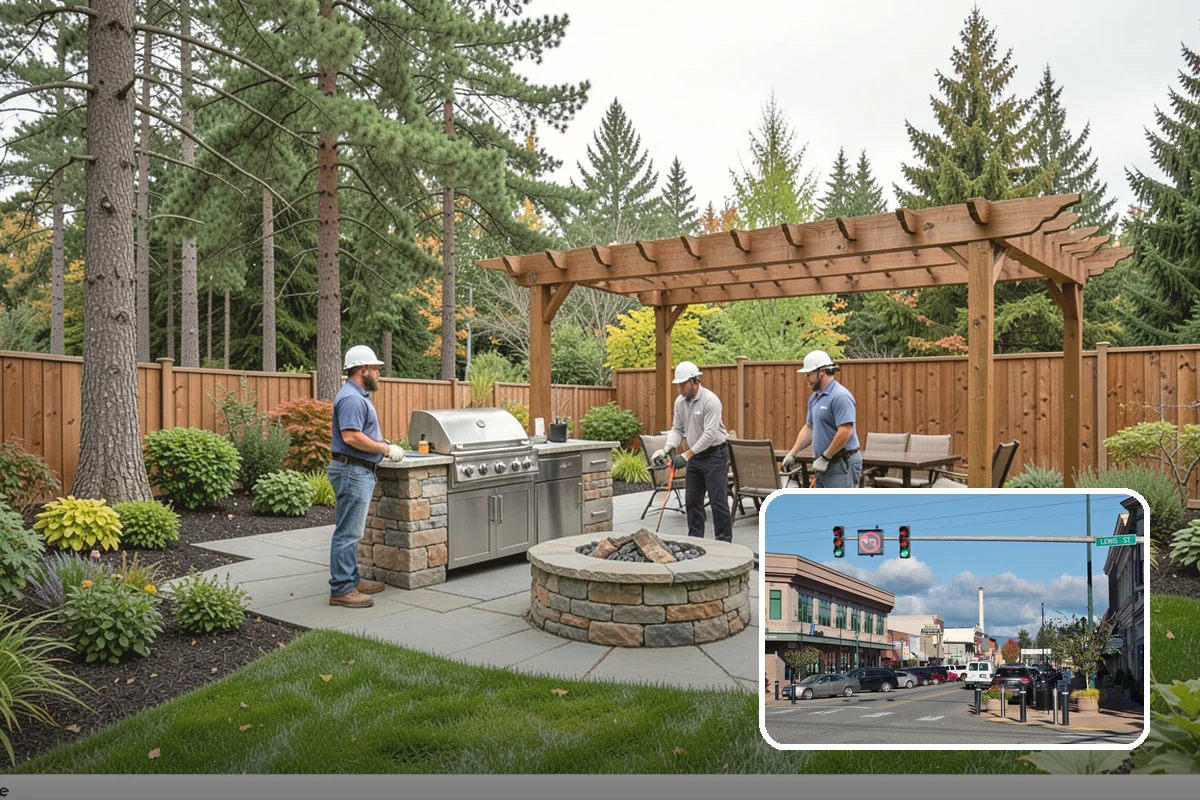 Retaining Wall Installation in Monroe, Snohomish County, WA - Holds slopes and creates level space