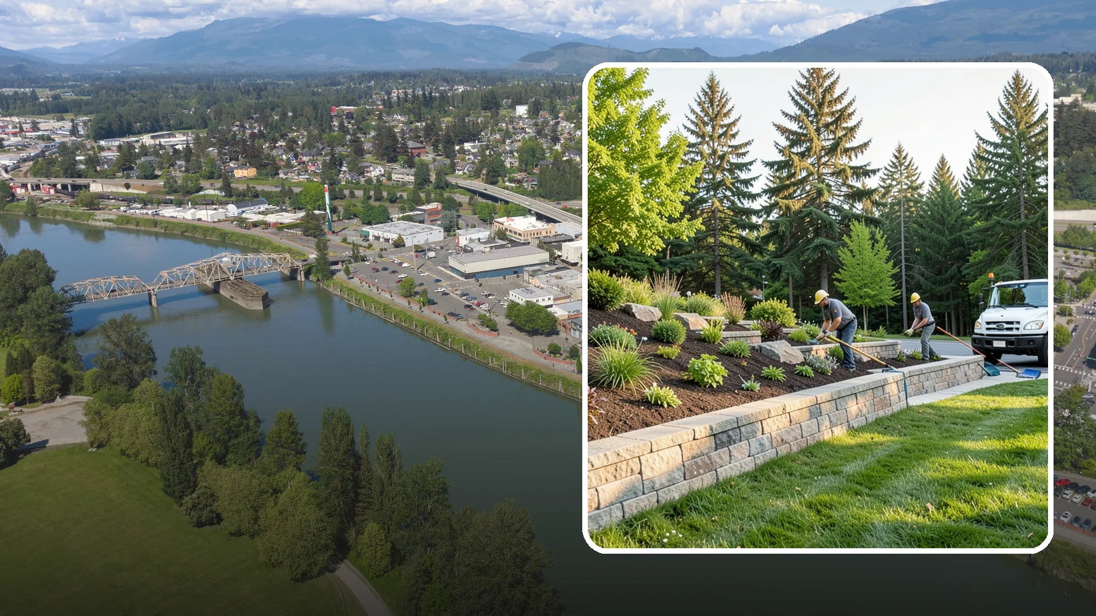 Retaining Wall Installation in Mount Vernon, Skagit County, WA - Engineered retaining walls that hold back slopes, create level space, and control erosion for good.