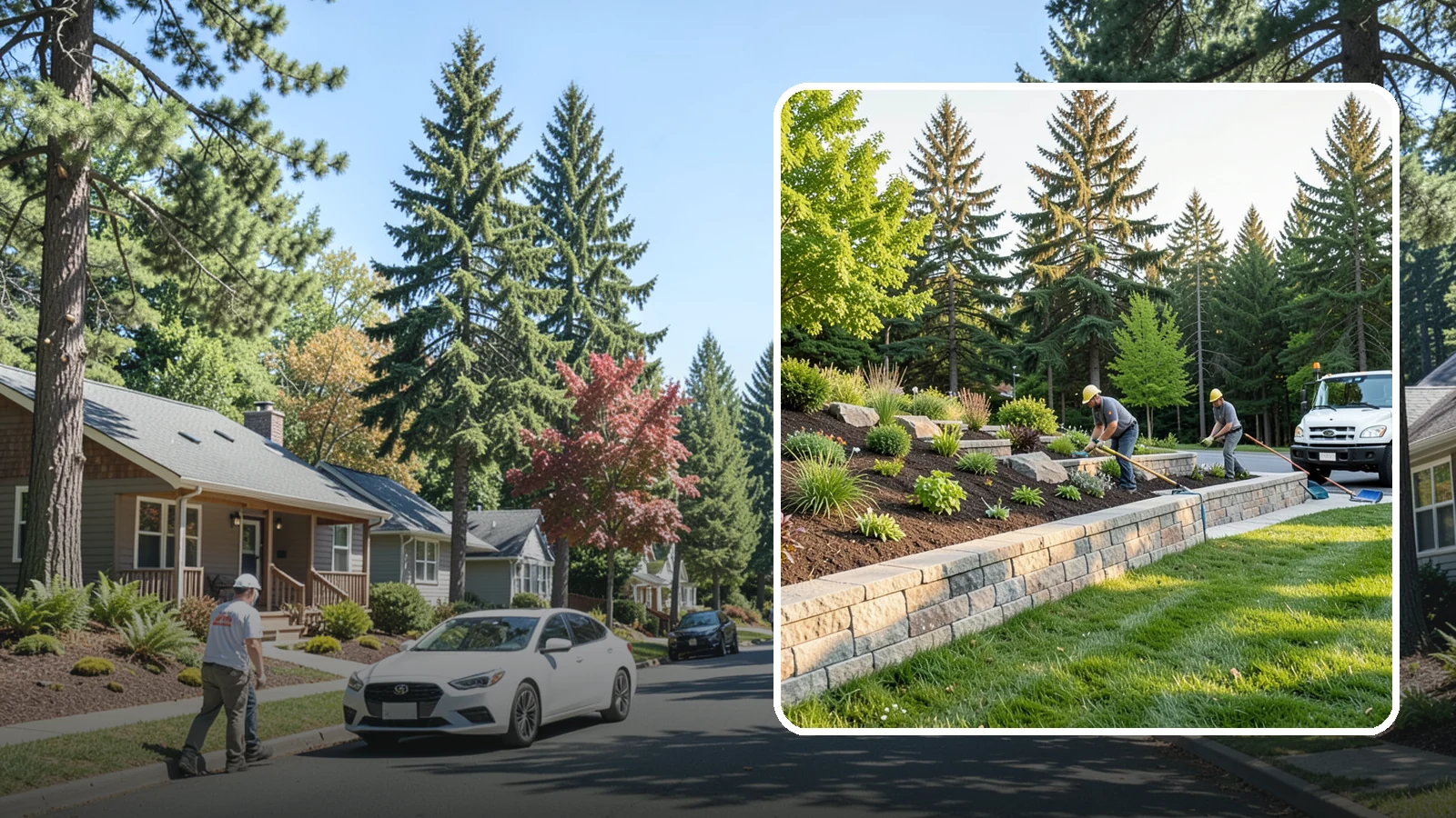 Retaining Wall Installation in Orting, Pierce County, WA - Engineered retaining walls that hold back slopes, create level space, and control erosion for good.