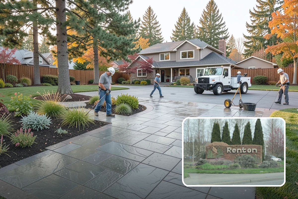 Retaining Wall Installation in Renton, King County, WA - Holds slopes and creates level space