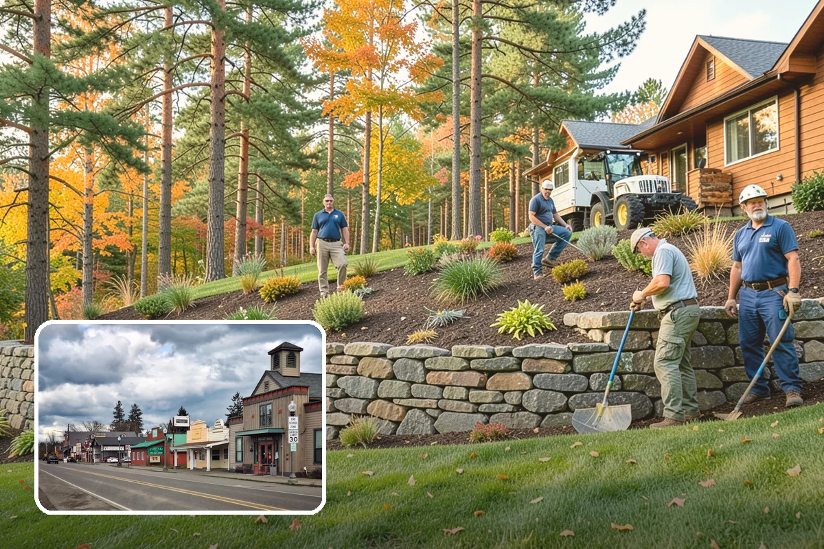 Retaining Wall Installation in Roy, Pierce County, WA - Holds slopes and creates level space