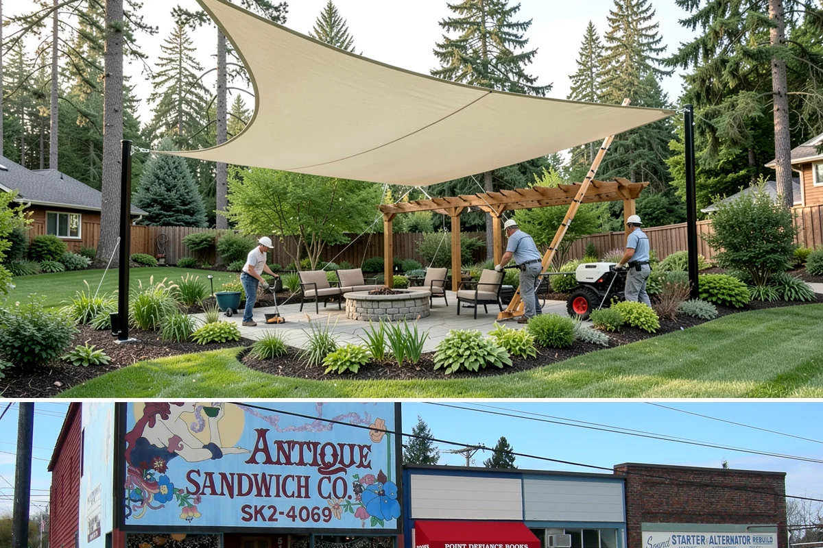 Retaining Wall Installation in Ruston, Pierce County, WA - Best built spring through fall.