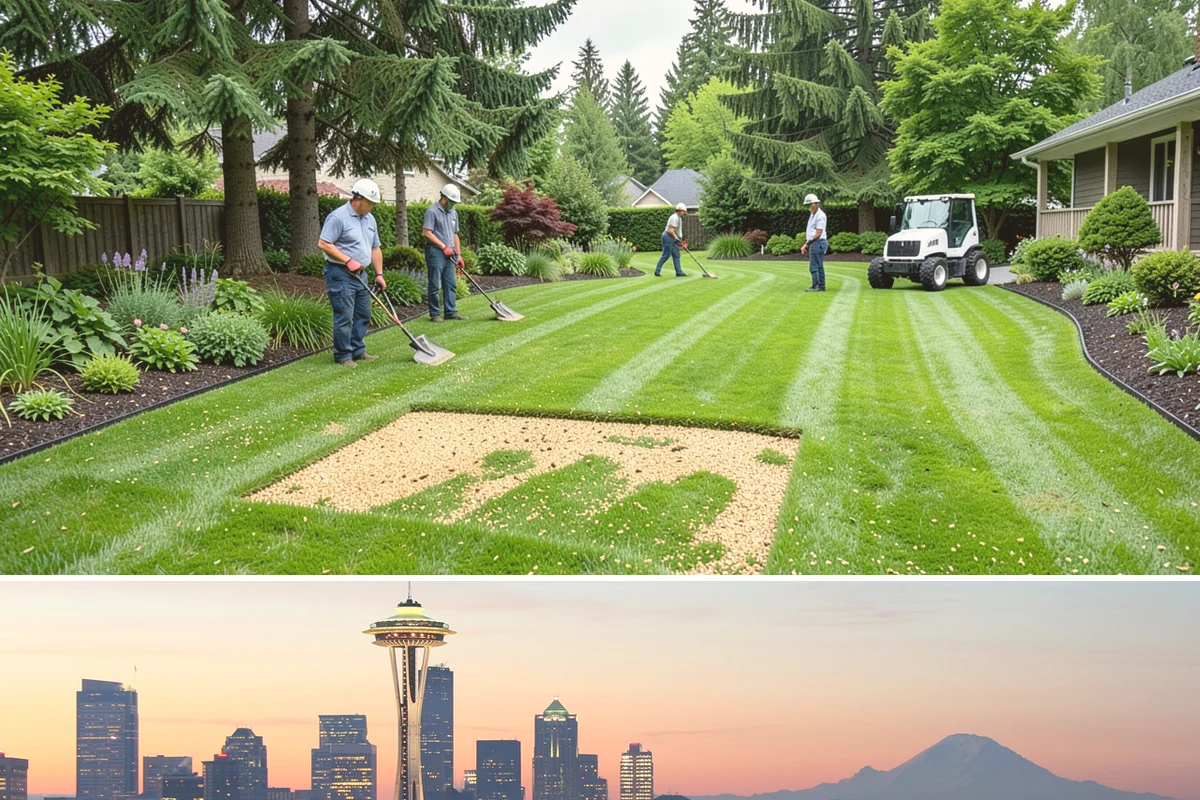 Retaining Wall Installation in Seattle, King County, WA - Best built spring through fall.