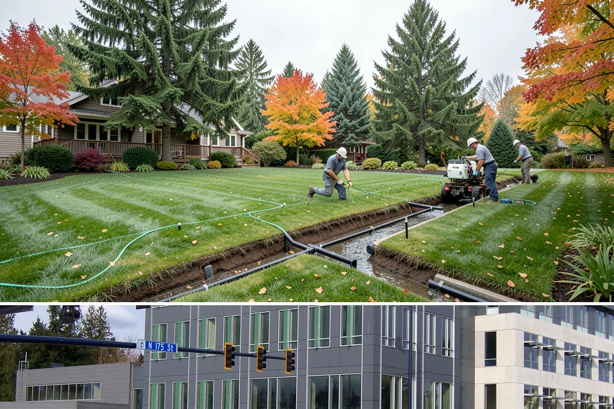 Retaining Wall Installation in Shoreline, King County, WA - Best built spring through fall.