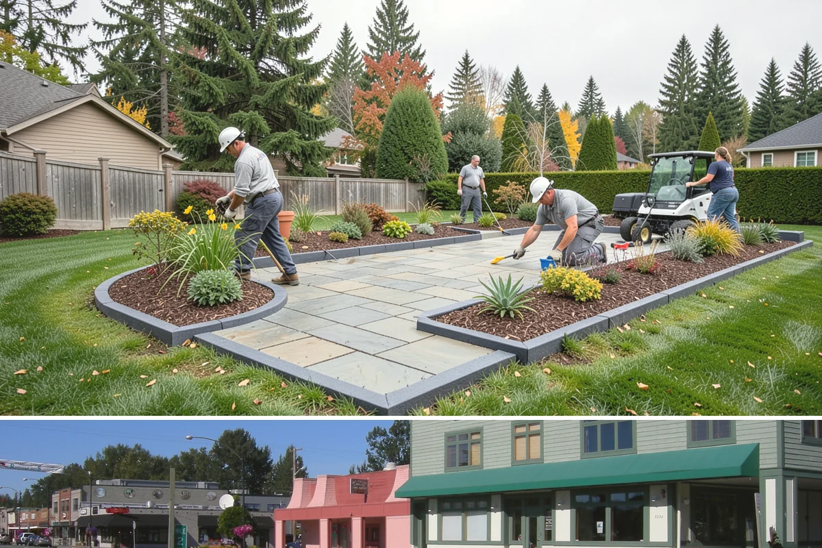 Retaining Wall Installation in Snoqualmie, King County, WA - Best built spring through fall.