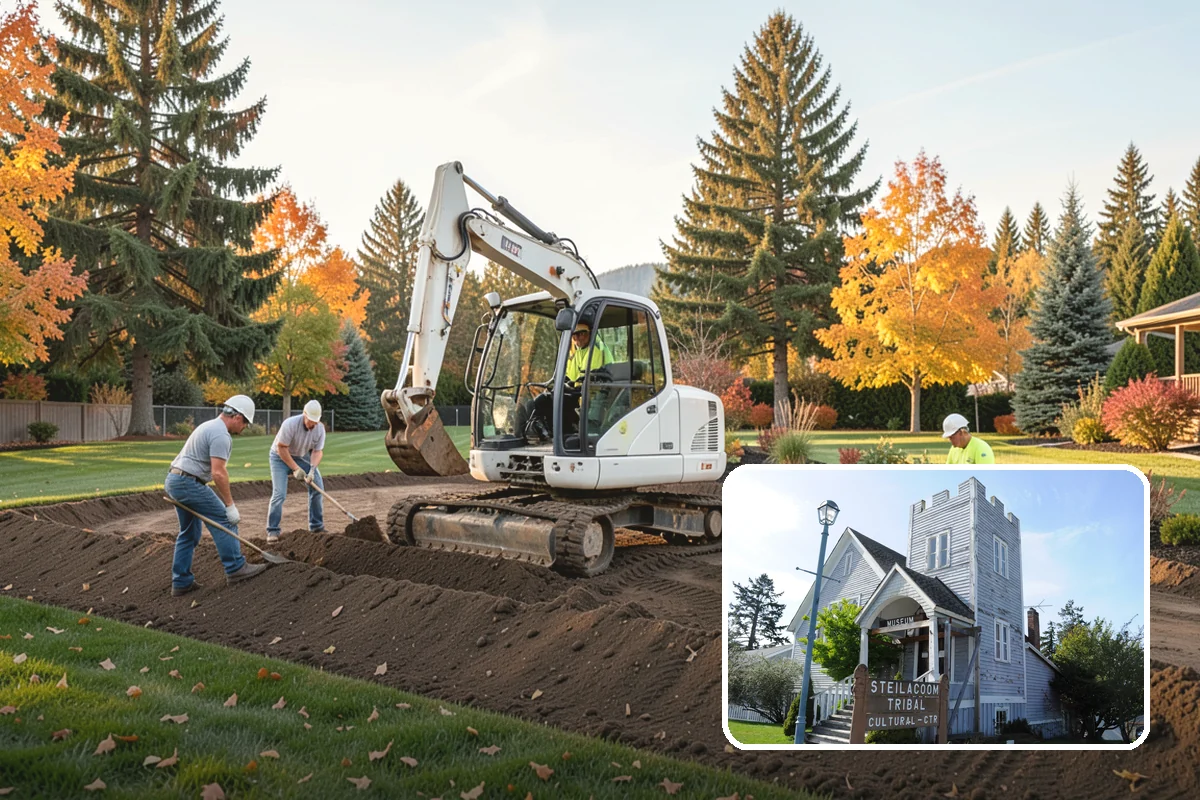 Retaining Wall Installation in Steilacoom, Pierce County, WA - Holds slopes and creates level space