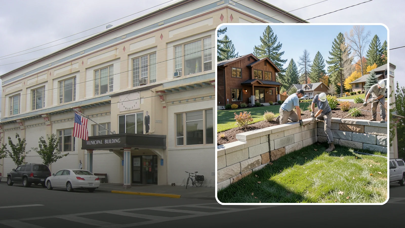 Retaining Wall Repair in Anacortes, Skagit County, WA - Repair of failing, bulging, or leaning retaining walls to restore structural integrity and safety.