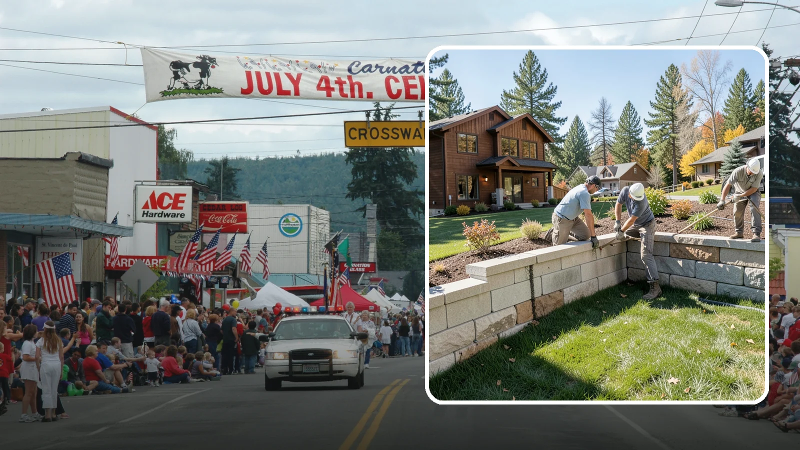 Retaining Wall Repair in Carnation, King County, WA - Repair of failing, bulging, or leaning retaining walls to restore structural integrity and safety.