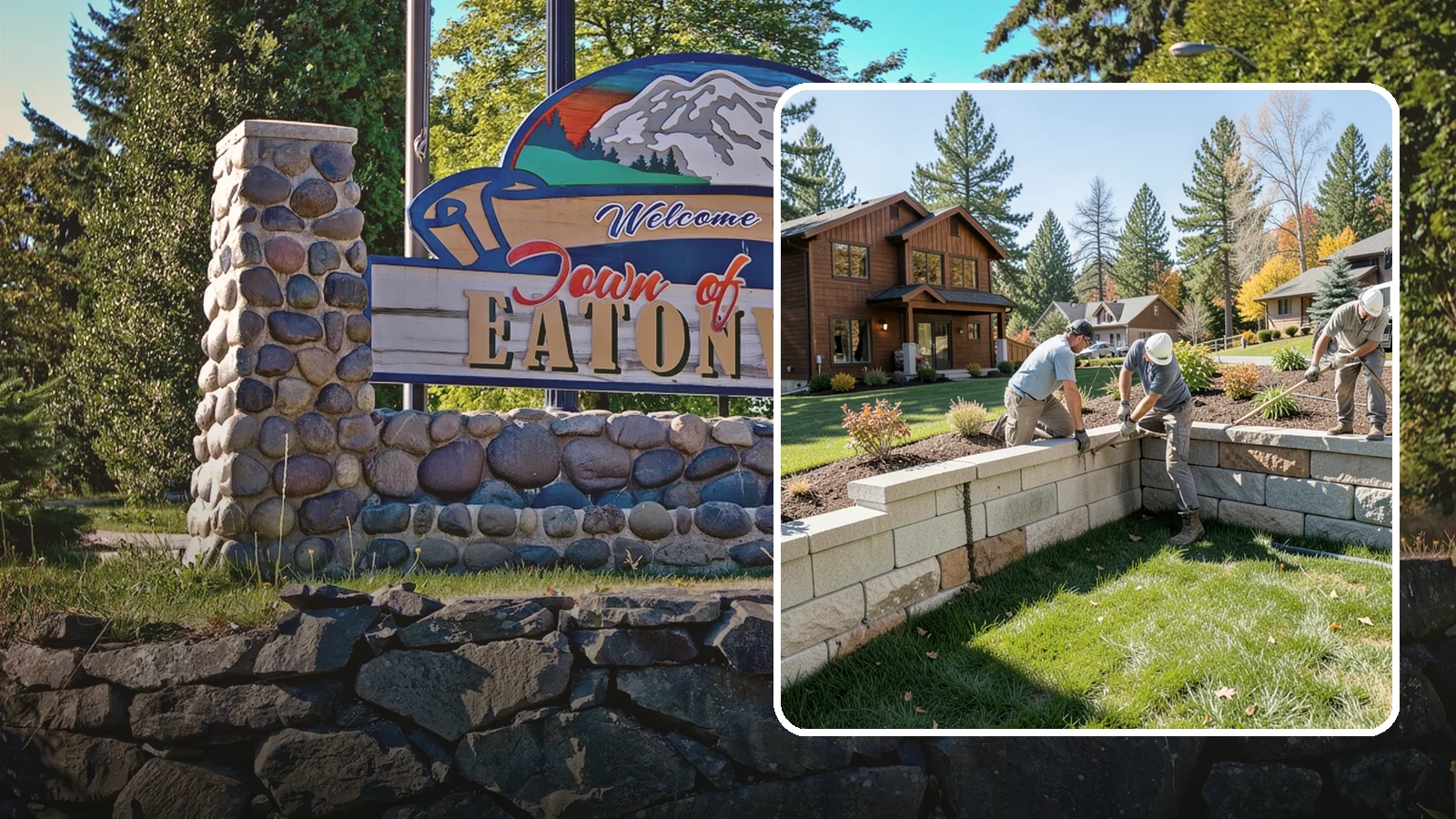 Retaining Wall Repair in Eatonville, Pierce County, WA - Repair of failing, bulging, or leaning retaining walls to restore structural integrity and safety.