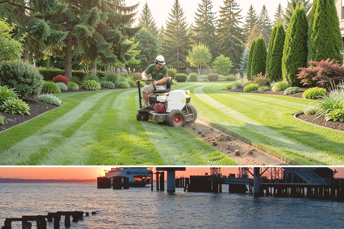 Retaining Wall Repair in Edmonds, Snohomish County, WA - Best done spring through fall.