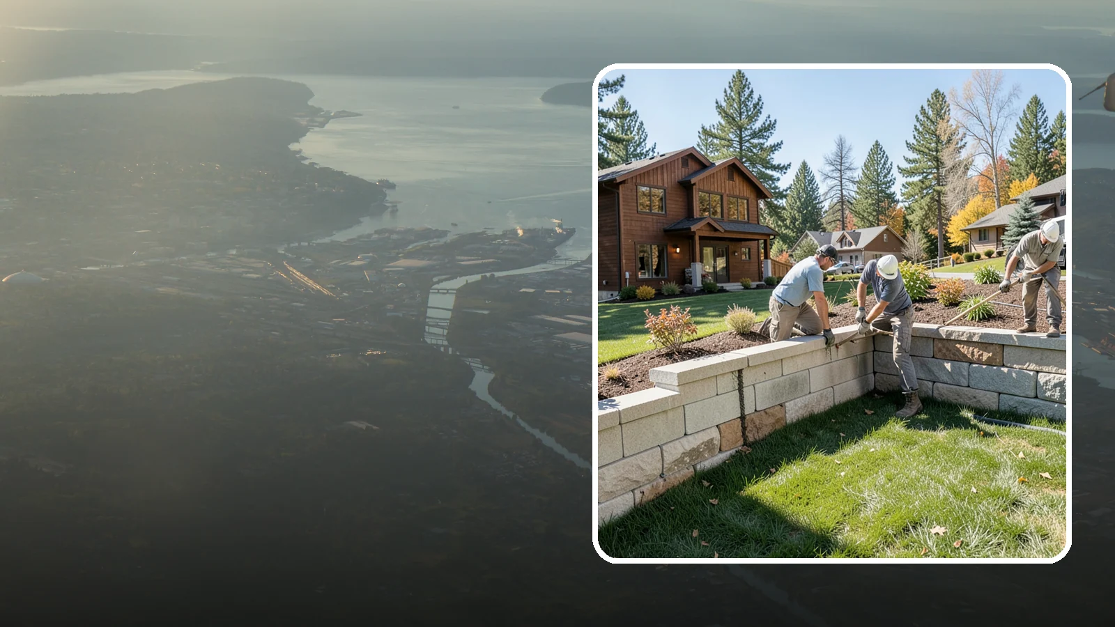 Retaining Wall Repair in Fife, Pierce County, WA - Repair of failing, bulging, or leaning retaining walls to restore structural integrity and safety.