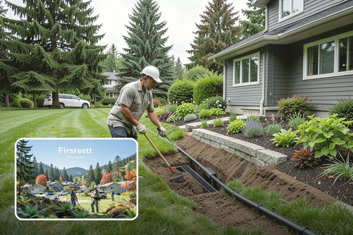 Retaining Wall Repair in Fircrest, Pierce County, WA - Restores structural integrity and safety