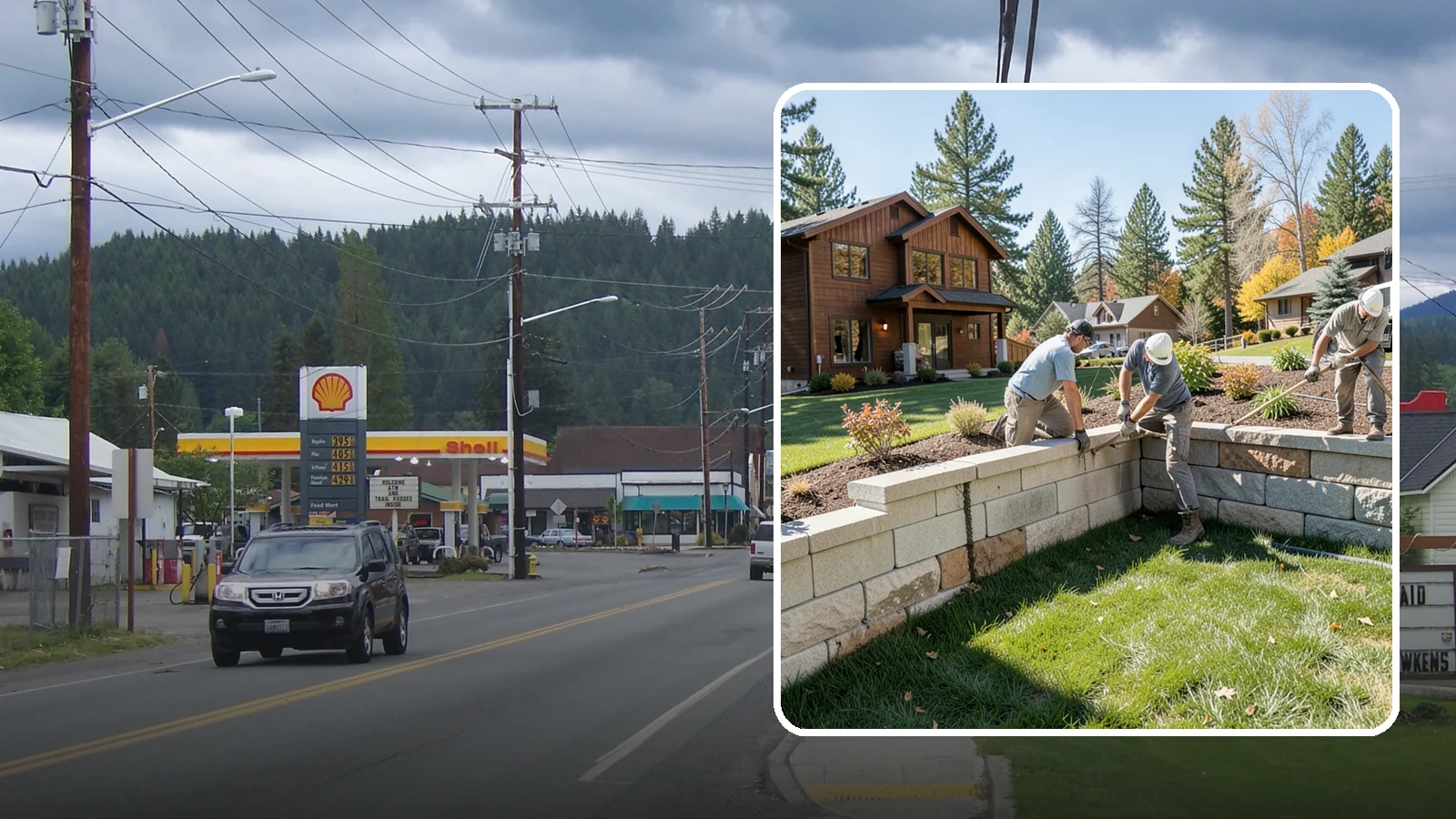 Retaining Wall Repair in Granite Falls, Snohomish County, WA - Repair of failing, bulging, or leaning retaining walls to restore structural integrity and safety.