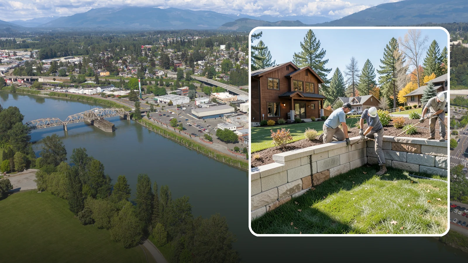 Retaining Wall Repair in Mount Vernon, Skagit County, WA - Repair of failing, bulging, or leaning retaining walls to restore structural integrity and safety.