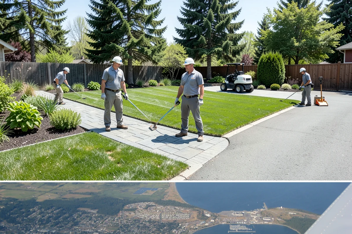 Retaining Wall Repair in Oak Harbor, Island County, WA - Best done spring through fall.