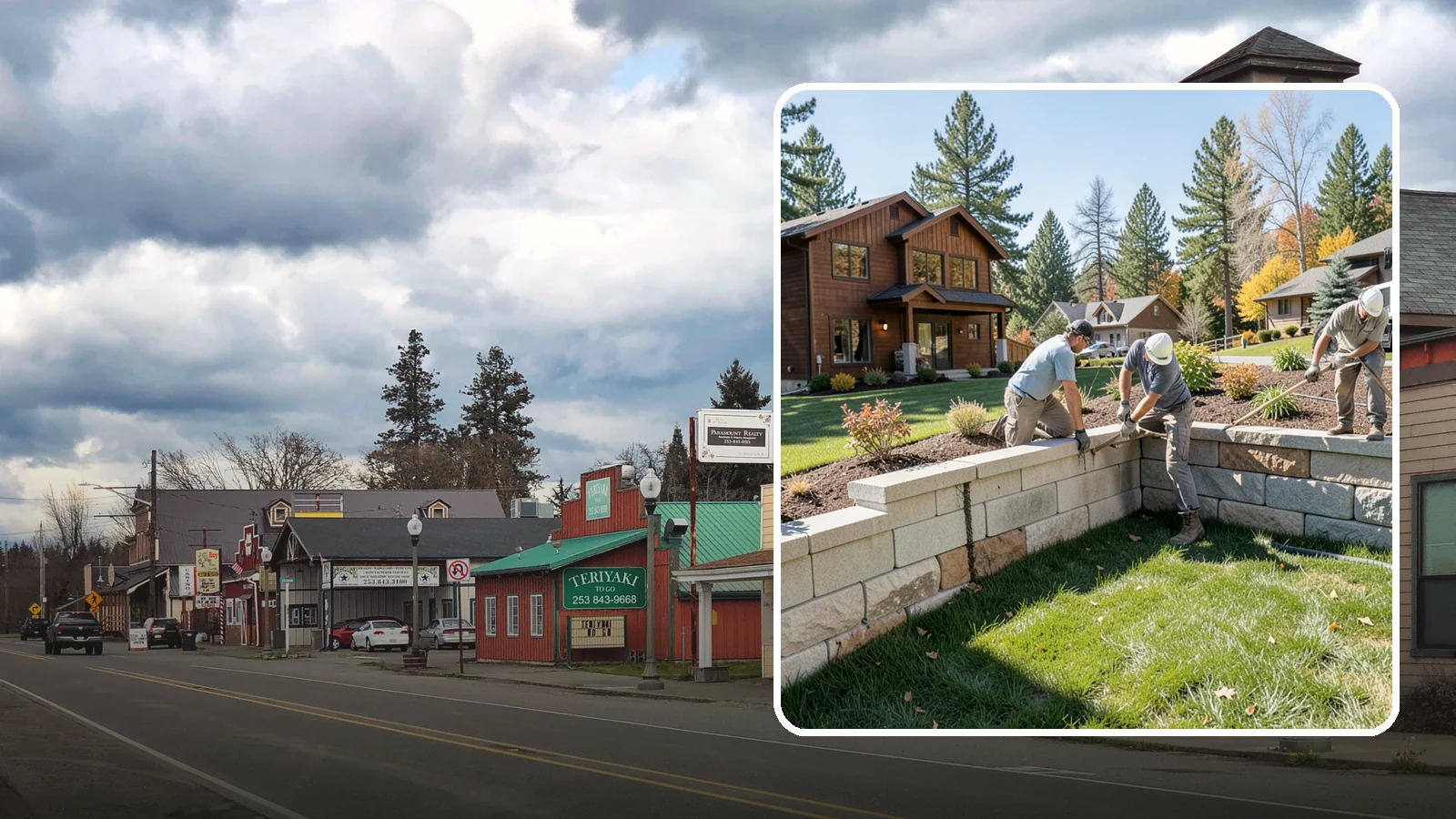 Retaining Wall Repair in Roy, Pierce County, WA - Repair of failing, bulging, or leaning retaining walls to restore structural integrity and safety.