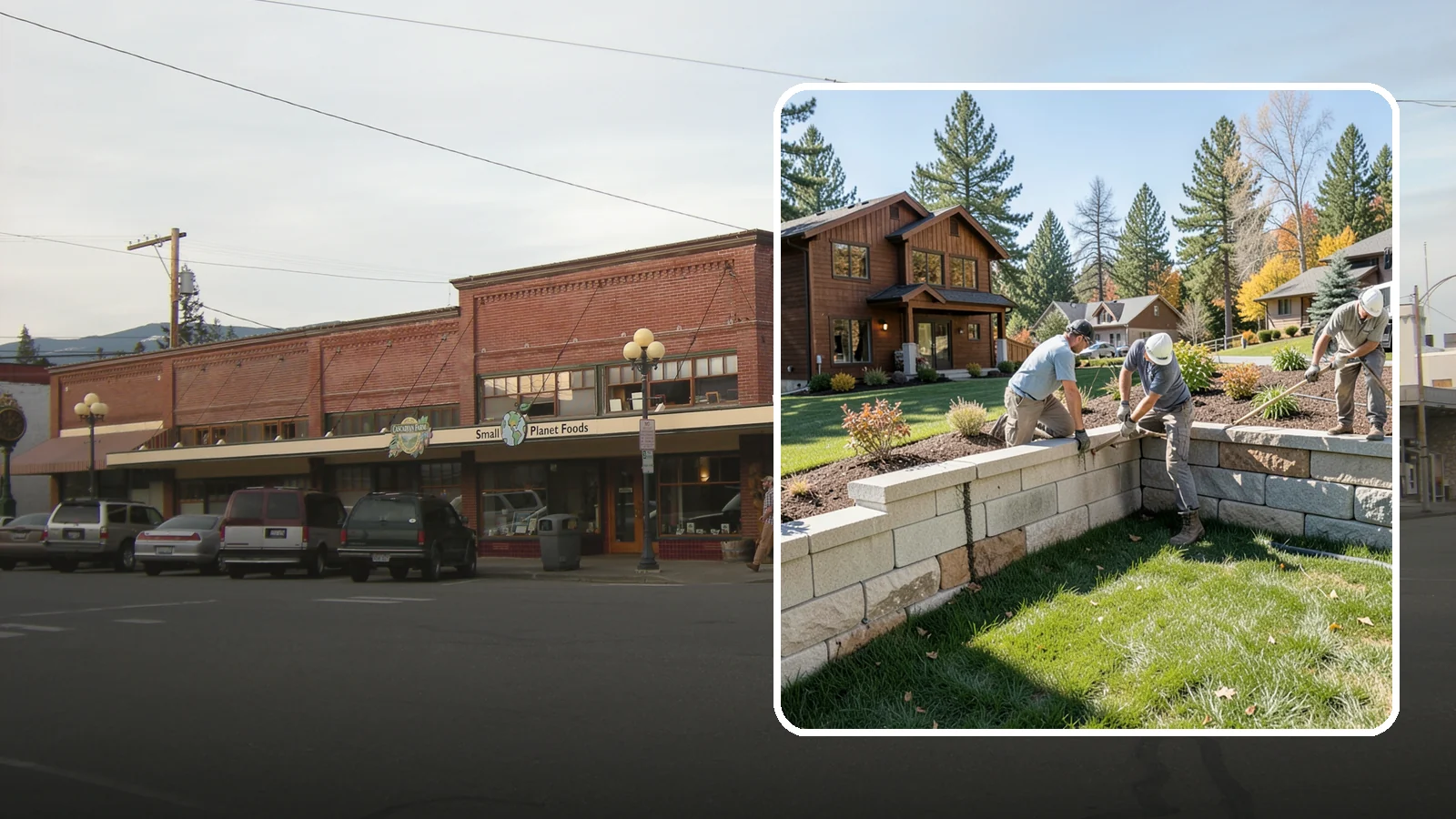 Retaining Wall Repair in Sedro-Woolley, Skagit County, WA - Repair of failing, bulging, or leaning retaining walls to restore structural integrity and safety.