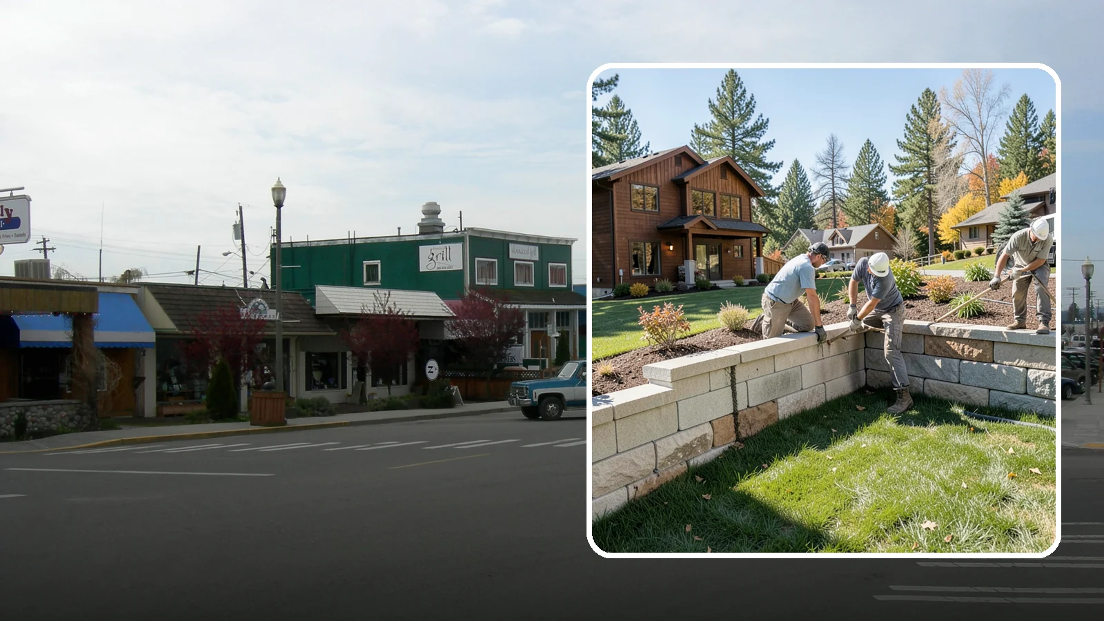 Retaining Wall Repair in Stanwood, Snohomish County, WA - Repair of failing, bulging, or leaning retaining walls to restore structural integrity and safety.