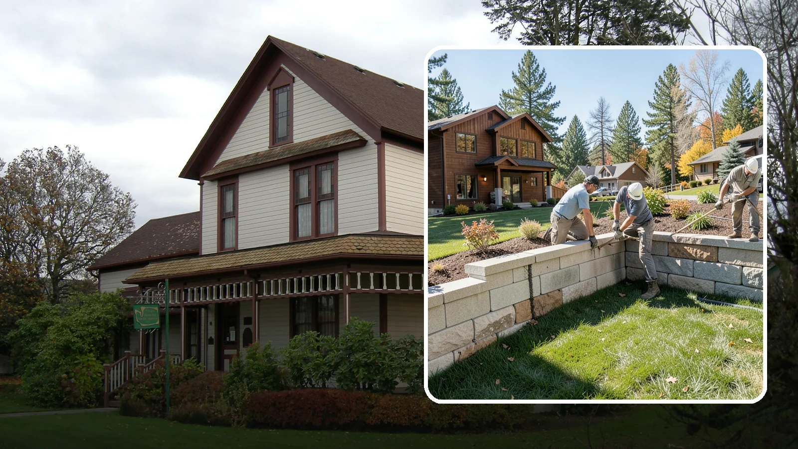 Retaining Wall Repair in Sumner, Pierce County, WA - Repair of failing, bulging, or leaning retaining walls to restore structural integrity and safety.