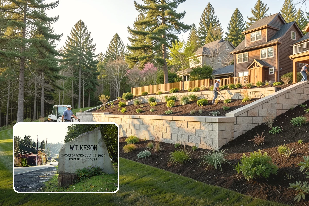 Retaining Wall Repair in Wilkeson, Pierce County, WA - Restores structural integrity and safety