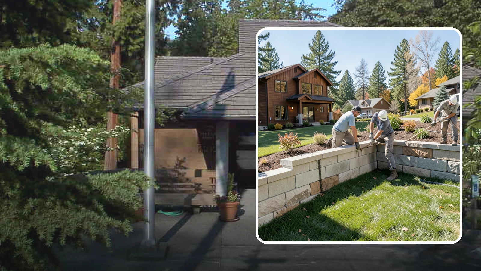 Retaining Wall Repair in Yarrow Point, King County, WA - Repair of failing, bulging, or leaning retaining walls to restore structural integrity and safety.