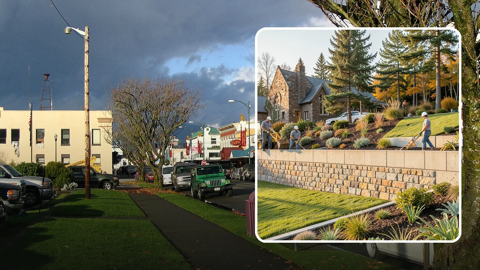 Retaining Walls in Arlington, Snohomish County, WA - Design and construction of durable retaining walls for structural support, terracing, and usable space.