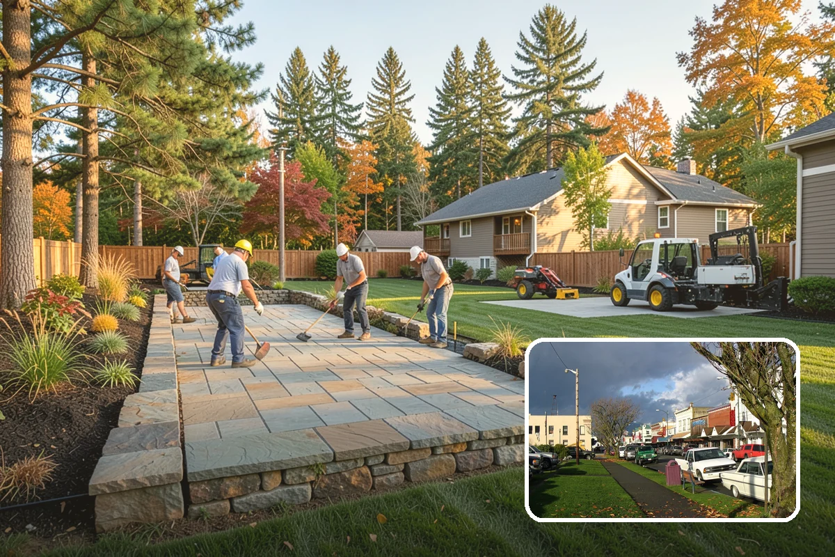 Retaining Walls in Arlington, Snohomish County, WA - Reclaims steep, unusable ground