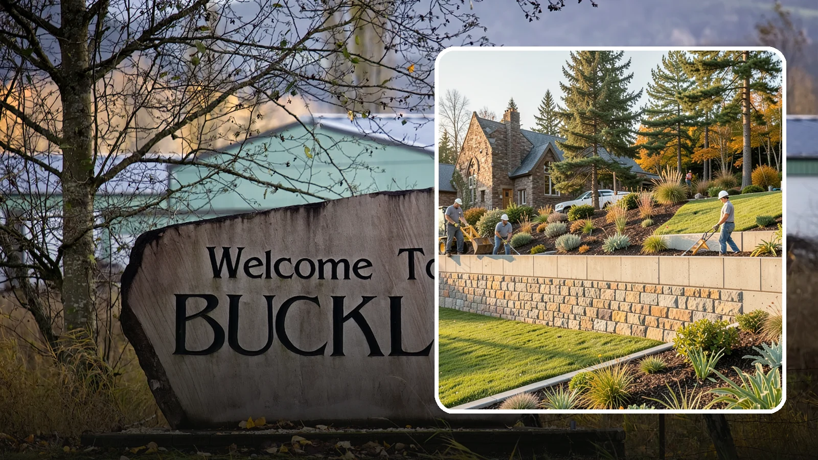 Retaining Walls in Buckley, Pierce County, WA - Design and construction of durable retaining walls for structural support, terracing, and usable space.
